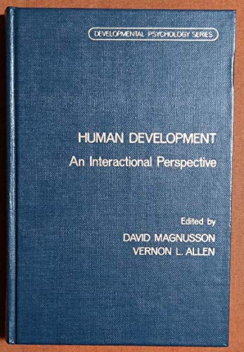 Imagen de archivo de Human Development : An Interactional Perspective a la venta por Better World Books