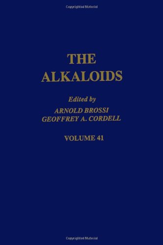 Beispielbild fr The Alkaloids: Volume 41: Chemistry and Pharmacology zum Verkauf von The Book Exchange