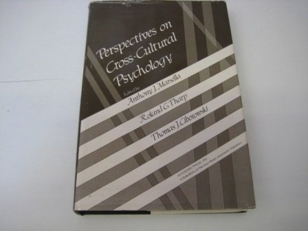 9780124735507: Perspectives on Cross Cultural Psychology