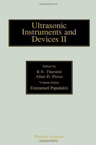 Beispielbild fr Reference for Modern Instrumentation, Techniques, and Technology: Ultrasonic Instruments and Devices II: Ultrasonic Instruments and Devices II (Volume 24) (Physical Acoustics, Volume 24) zum Verkauf von Zubal-Books, Since 1961