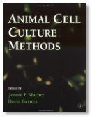 Stock image for Animal Cell Culture Methods (Methods in Cell Biology, Band 57) for sale by Buchpark