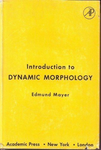 Imagen de archivo de Introduction to Dynamic Morphology a la venta por Lot O'Books
