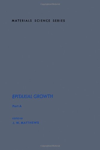 Beispielbild fr Epitaxial Growth zum Verkauf von Better World Books