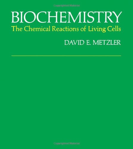 9780124925502: Biochemistry: The Chemical Reactions Of Living Cells