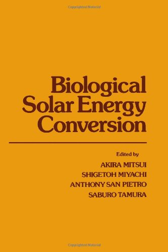 Stock image for Biological Solar Energy Conversion Z for sale by Better World Books