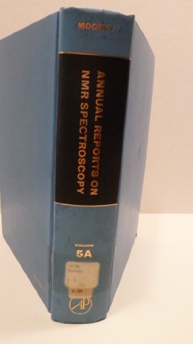 Stock image for Annual Reports on NMR Spectroscopy, Volume 5A for sale by Zubal-Books, Since 1961