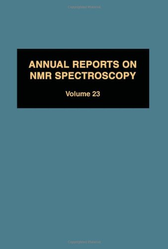 Imagen de archivo de Annual Reports on NMR Spectroscopy, Volume 23 a la venta por Zubal-Books, Since 1961