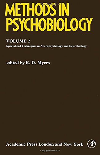 Stock image for Methods in Psychobiology Volume 2: Specialized Techniques in Neuropsychology and Neurobiology for sale by TranceWorks