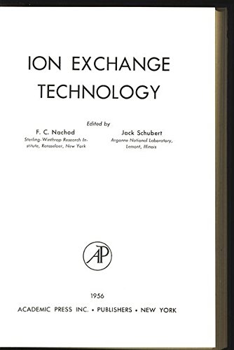 9780125134569: Ion Exchange Technology