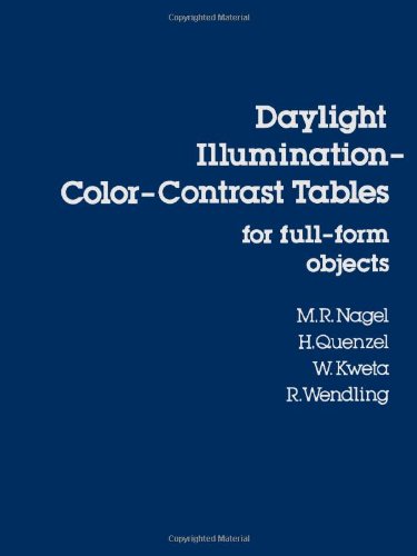 9780125137508: Daylight Illumination–Color–Contrast Tables for Full-form Objects
