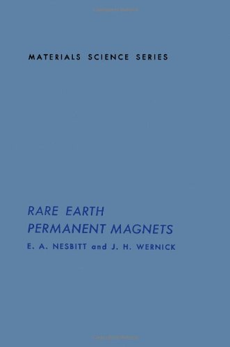 Stock image for Rare Earth Permanent Magnets for sale by ThriftBooks-Dallas