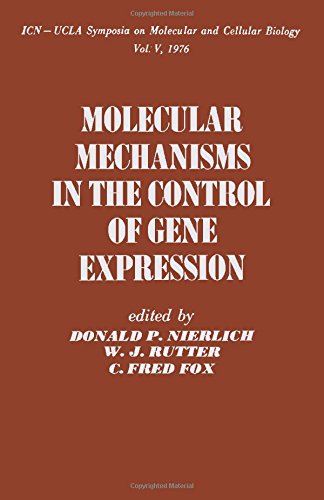 Imagen de archivo de Molecular Mechanisms in the Control of Gene Expression a la venta por Better World Books