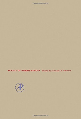 9780125213509: Models of Human Memory