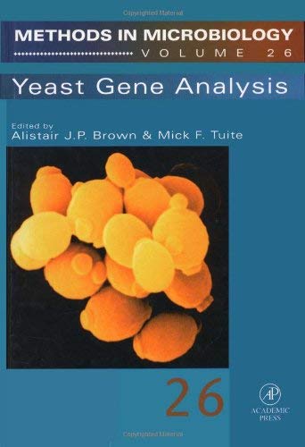Stock image for Methods in Microbiology Vol. 26 : Yeast Gene Analysis for sale by Better World Books