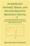 Stock image for Interpreting Infrared, Raman, and Nuclear Magnetic Resonance Spectra ( 2 volume set) for sale by dsmbooks