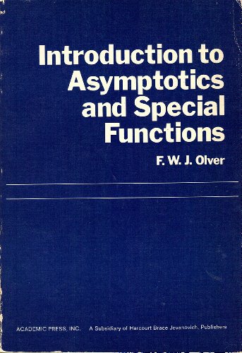 Imagen de archivo de Introduction to Asymptotics and Special Functions a la venta por Revaluation Books