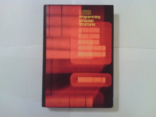 Imagen de archivo de Programming language structures a la venta por ThriftBooks-Atlanta