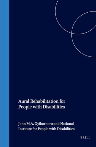 Beispielbild fr Aural Rehabilitation for People with Disabilities zum Verkauf von Better World Books
