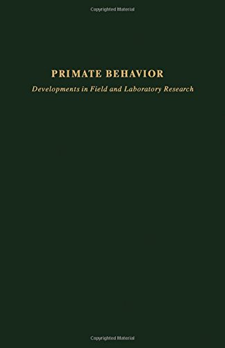 Beispielbild fr Primate Behavior : Developments in Field and Laboratory Research zum Verkauf von Better World Books