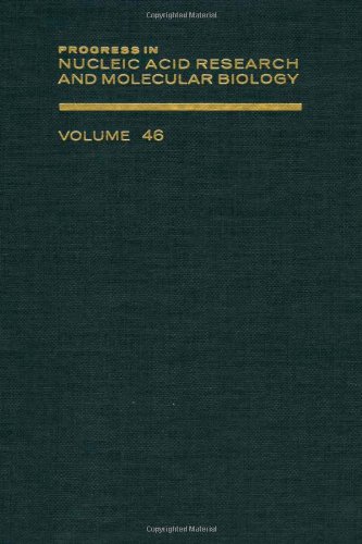 Imagen de archivo de Progress in Nucleic Acid Research and Molecular Biology, Volume 46 a la venta por Zubal-Books, Since 1961