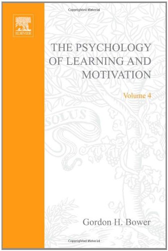 Stock image for The Psychology of Learning and Motivation, Volume 4. for sale by J. HOOD, BOOKSELLERS,    ABAA/ILAB