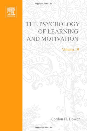 Beispielbild fr The Psychology of Learning and Motivation: Advances in Research and Theory (Volume 19) zum Verkauf von Anybook.com