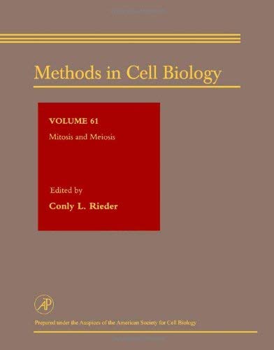 Imagen de archivo de Mitosis and Meiosis [Methods in Cell Biology, Volume 61] a la venta por Tiber Books