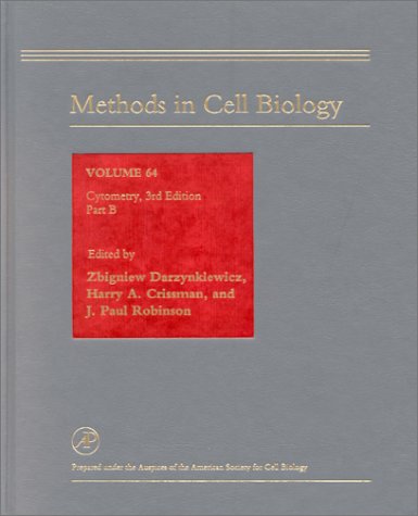 Imagen de archivo de Cytometry, 3rd Edition, Part B (Methods in Cell Biology, Volume 64) a la venta por The Book Exchange