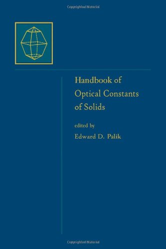 9780125444248: Handbook of Optical Constants of Solids, Author and Subject Indices for Volumes I, II, and III: Pt. 4