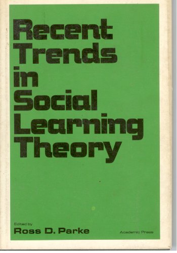 Imagen de archivo de Recent trends in social learning theory a la venta por Midtown Scholar Bookstore