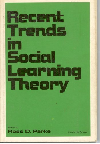 Stock image for Recent trends in social learning theory for sale by Midtown Scholar Bookstore