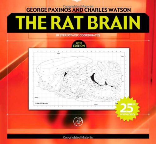 Imagen de archivo de The Rat Brain in Stereotaxic Coordinates: Hard Cover Edition a la venta por GF Books, Inc.