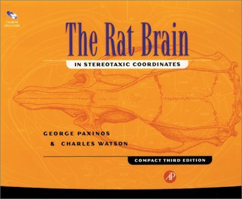 Stock image for The Rat Brain in Stereotaxic Coordinates (Compact Third Edition) [With CDROM] for sale by ThriftBooks-Atlanta