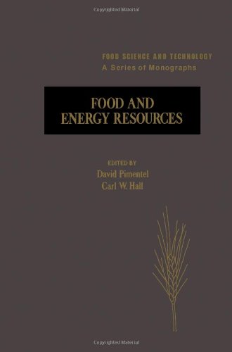 Imagen de archivo de Food and Energy Resources a la venta por Better World Books