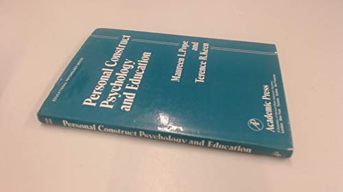 Stock image for Personal Construct Psychology and Education for sale by Better World Books Ltd