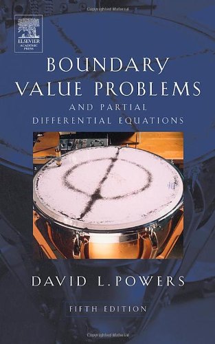 9780125637381: Boundary Value Problems: and Partial Differential Equations