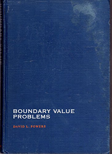 9780125637602: Boundary Value Problems