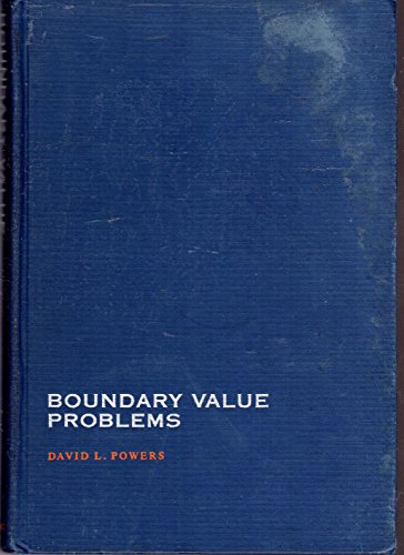 9780125637602: Boundary value problems