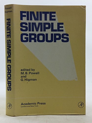 Stock image for Finite simple groups: Proceedings of an instructional conference organized by the London Mathematical Society (a NATO Advanced Study Institute), for sale by Browsers' Bookstore, CBA