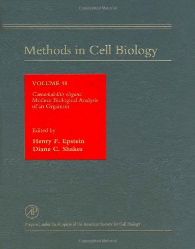 9780125641494: Caenorhibditus Elegans: Modern Biological Analysis of an Organism (Volume 48) (Methods in Cell Biology, Volume 48)