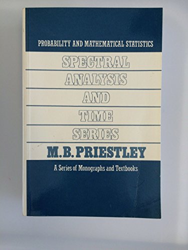 9780125649506: Spectral analysis and time series: Univariate series / Multivariate series, prediction and control (2 volumes)