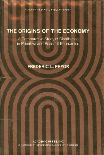 Beispielbild fr The Origins of the Economy zum Verkauf von Better World Books