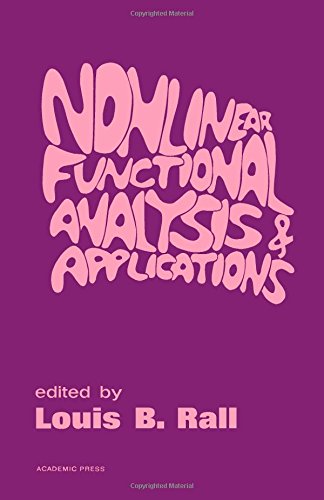 9780125763509: Nonlinear Functional Analysis and Applications