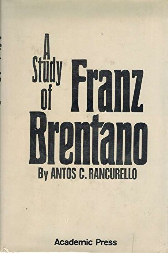 9780125770507: Study of Franz Brentano
