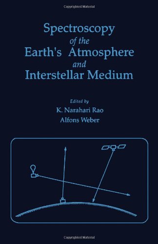 9780125806459: Spectroscopy of the Earth's Atmosphere and Interstellar Medium (Molecular Spectroscopy : Modern Research, Vol 4)