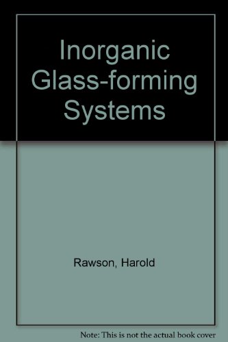 9780125837507: Inorganic Glass-Forming Systems