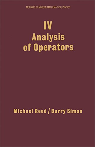 9780125850049: IV: Analysis of Operators (Volume 4) (Methods of Modern Mathematical Physics, Volume 4)