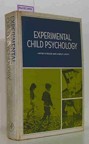 9780125855402: Experimental child psychology