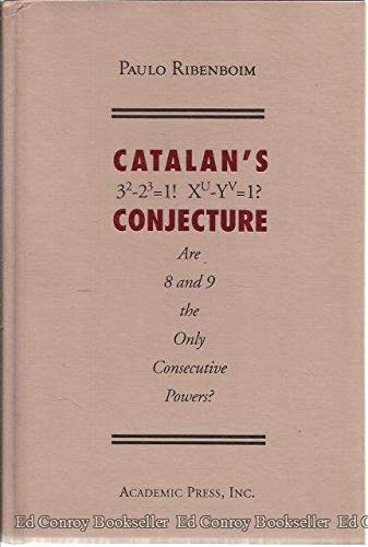 

Catalans Conjecture: Are 8 and 9 the Only Consecutive Powers