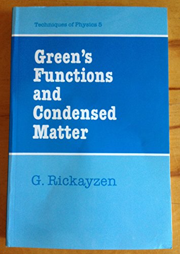 9780125879521: Green's Functions and Condensed Matter